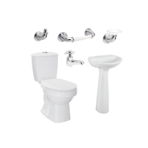COMBO LAGUNA BLANCO CON PEDESTAL