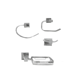 ACCESORIOS NEVADA CROMADOS 4 PIEZAS