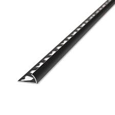 GUARDACANTO ARCO NEGRO MATE 12MMX2.5M  (1712)