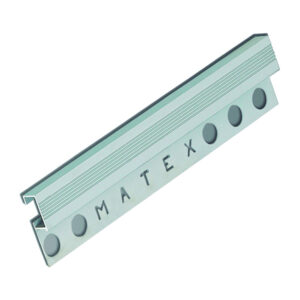 PERFIL ALUMINIO PELDAÑO PLATA MATE 2.5 MT