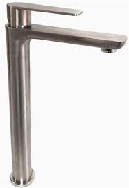 LLAVE LVM ALTO TUCSIA INOX SENCILLA (120334)