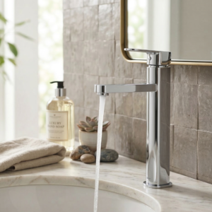 LLAVE LVM MONOCONTROL ALTO CASTELLO CROMADO BGF10008CR