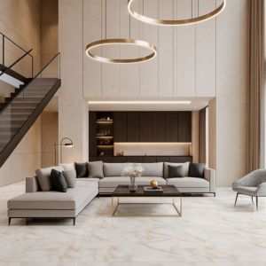 PORCELANATO ADARA GOLD BLANCO BRILLANTE 60X1.20