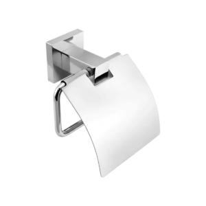 PAPELERA O PORTARROLLO EN ACERO INOXIDABLE CROMADA